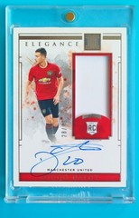2019-20 Impeccable Manchester United RC Diogo Dalot Elegance Patch Auto 28/40