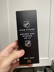 Quinn Hughes Mcdonald&rsquo;s Star Sticks 2025-2026 Mini Sticks Wild Minnesota