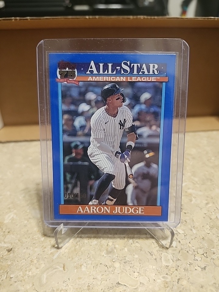 Aaron Judge 2026 Topps Series 2 1991 All-Star Blue Parallel 50/150 #91AS-1