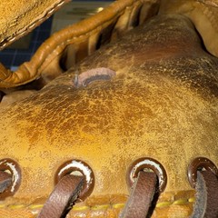 1950s Era Spalding 42-339 Roger Maris Autograph Model Trap Web Glove USA ARC