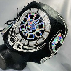 Mil Muertes Wrestling Lucha Libre Semi Professional Mask Luchador Mascara Black