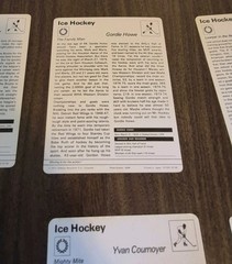 1977 Sportscaster Hockey LOT OF 12 BOBBY ORR, Ken DRYDEN, GORDIE HOWE BOBBY HULL