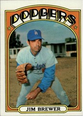 1972 Topps #151 Jim Brewer – EX