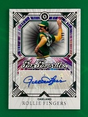 2025 Panini Boys of Summer #16 Rollie Fingers Fan Favorites Signatures #/49