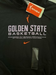Nike WNBA Golden State Valkyries Basketball Hoodie Sweatshirt Black WS XL