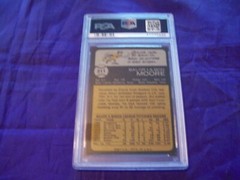 1973 TOPPS #211 BALOR MOORE PSA 9