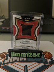 2025 Panini Select – Selective Swatches Chase Burns #SS-CB Blue Pulsar Prizm…