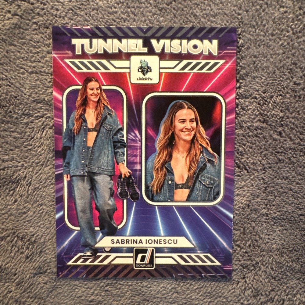 2025 Panini Donruss WNBA – Tunnel Vision Sabrina Ionescu #10 Press Proof