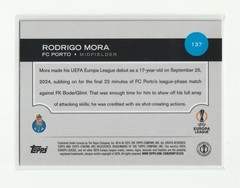 2024-25 CHROME UEFA ROOKIE AQUA 071/199 [ RODRIGO MORA ] PORTO