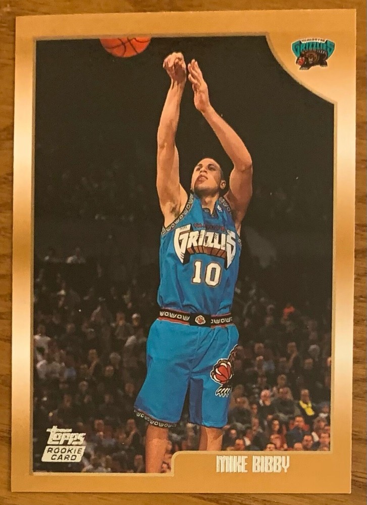 MIKE BIBBY, 1998-1999 TOPPS ROOKIE CARD, AWESOME ! NBA LEGEND ! COOL !