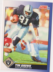 1991 Score Football Cards