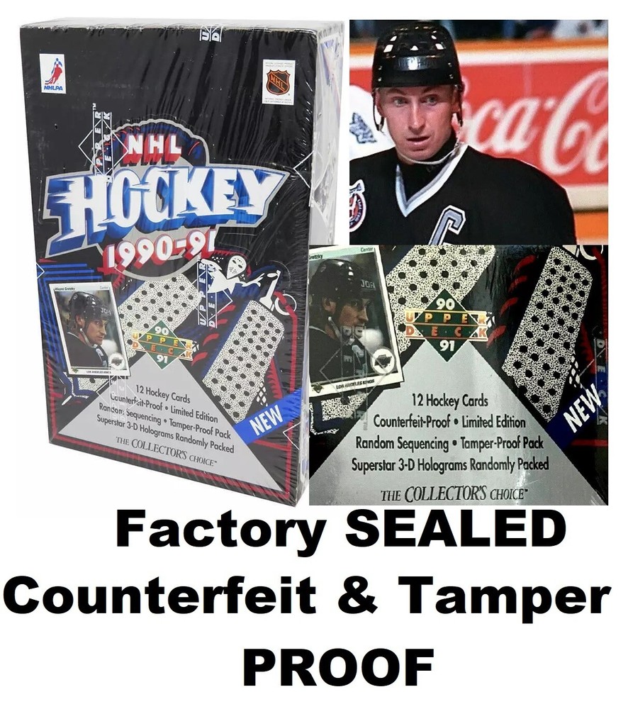 NHL 1990-91 Upper Deck Collectors Choice Hockey Cards Factory Sealed NEW Box Set