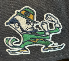Chicago Cubs New Era Notre Dame Navy Blue Black 9Forty Hat Cap Snapback