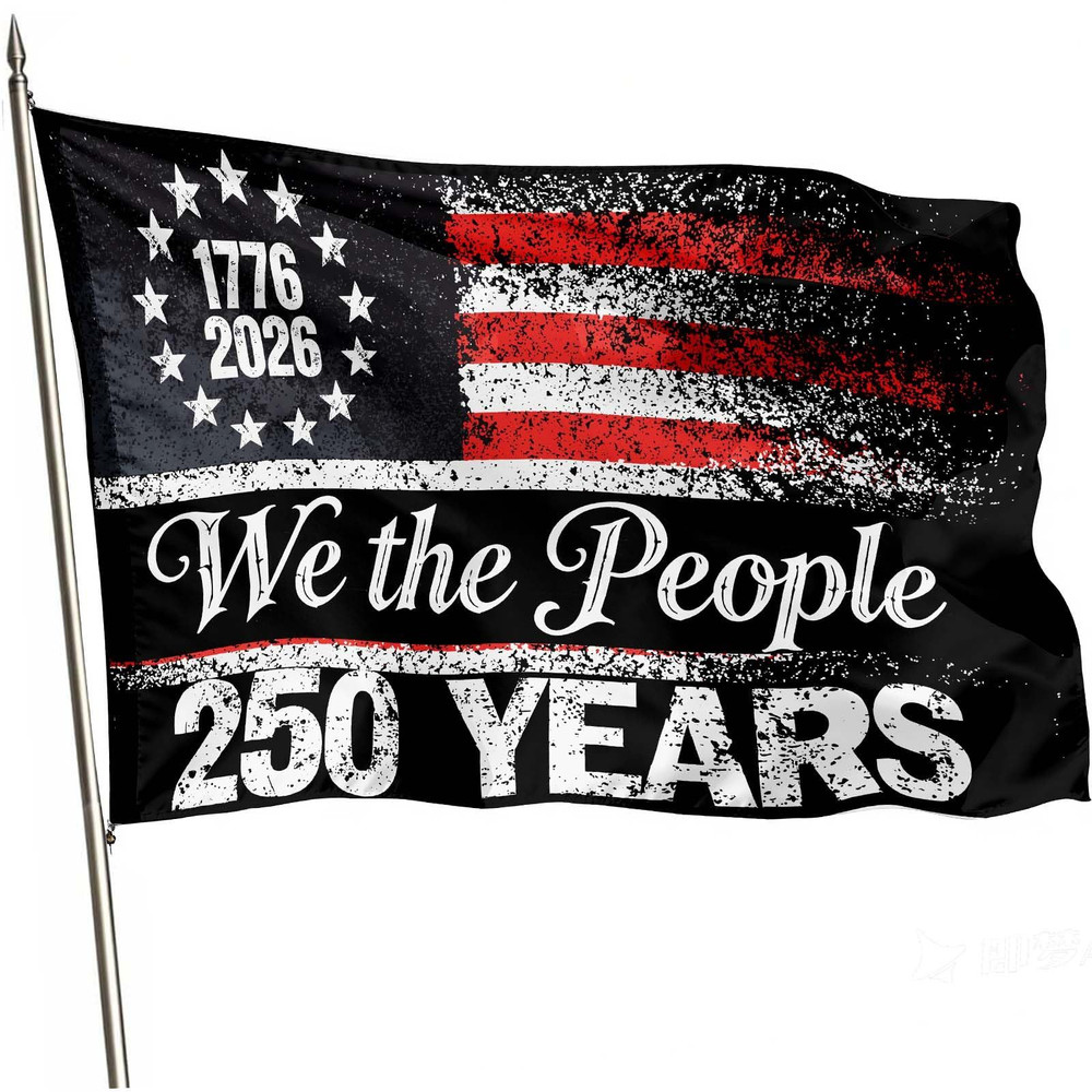 America&rsquo;s 250th Anniversary Flag, 3 Ply Year American 3×5 feet, Anniversary06