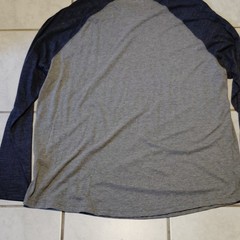 Fanatics Dallas Cowboys Men&rsquo;s Long Sleeve Raglan Shirt Gray/Blue 2XL