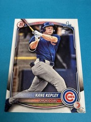 KANE KEPLEY 2025 Bowman Draft #BD-200 1st Bowman Chicago Cubs Qty Avail