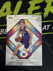 Topps 2026 Topps Inception Kon Knueppel RC #57 Charlotte Hornets