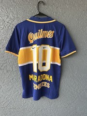 Boca Juniors Maradona Retro Jersey Blue Size M