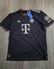Adidas Medium FC Bayern Munich 2025/2026 Authentic Third Jersey Black KE6802