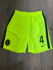 HELLAS VERONA THIRD #4 R. MARQUEZ MATCH WORN FOOTBALL SOCCER SHORTS NIKE sz L
