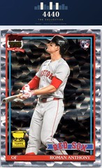 2026 Topps #91B2-11 Roman Anthony 35th Anniversary Crackle Foil