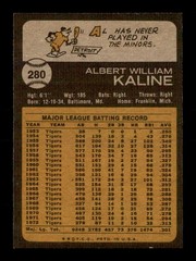 1973 Topps #280 Al Kaline NM+ X3732183