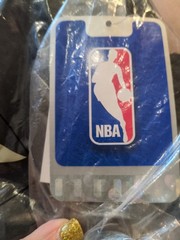 Vintage nba Eastern Conference Pants Patch Mens Zip Away Black Sz US Small NWT