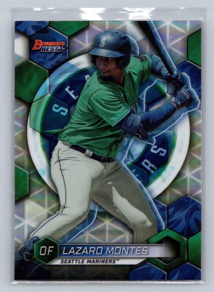 2023 Bowman&rsquo;s Best – Top Prospects Lazaro Montes #TP-6 Refractor (RC)