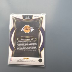 Panini 2024-25 Select Concourse Dalton Knecht #91 Orange Flash Prizm RC