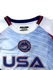 $85 World Cup Men&rsquo;s 2026 USA Futbol Jersey – White/Blue/Red – Large – New Tags
