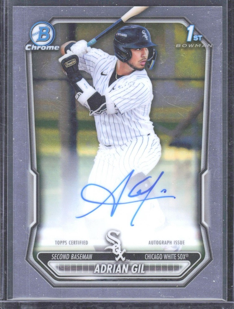 2026 1st Bowman Chrome Adrian Gil Auto #CPA-AG