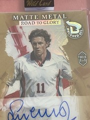 2026 WILD CARD STEVE MCMANAMAN 1/1 AUTO! BRUSHED OIL. MATTE METAL TRUE 1/1