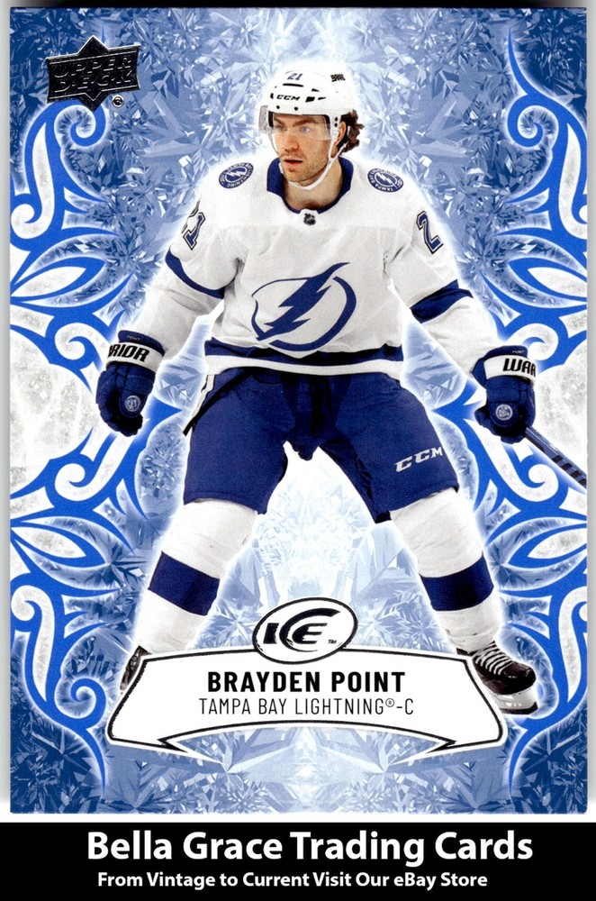 2024-25 Upper Deck Ice Brayden Point #28 Tampa Bay Lightning NHL Hockey