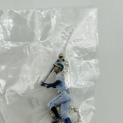 Hanshin Tigers Charm White Statue Japan Baseball Keychain Acrylic NPB NEW Osaka