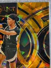 🏀2024 WNBA Panini Select Gold Cracked Ice SYDNEY COLSON SSP 3/10 Aces Protector