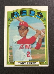 1972 Topps Baseball – Tony Perez #80 EX Cincinnati Reds