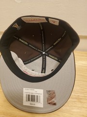 Mitchell & Ness Boston Bruins FIitted Hats Brown & Black Pair Of 2 Hats Size 7
