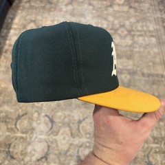 Vintage Oakland Athletics Hat Cap Snapback Green American Needle Baseball 90s