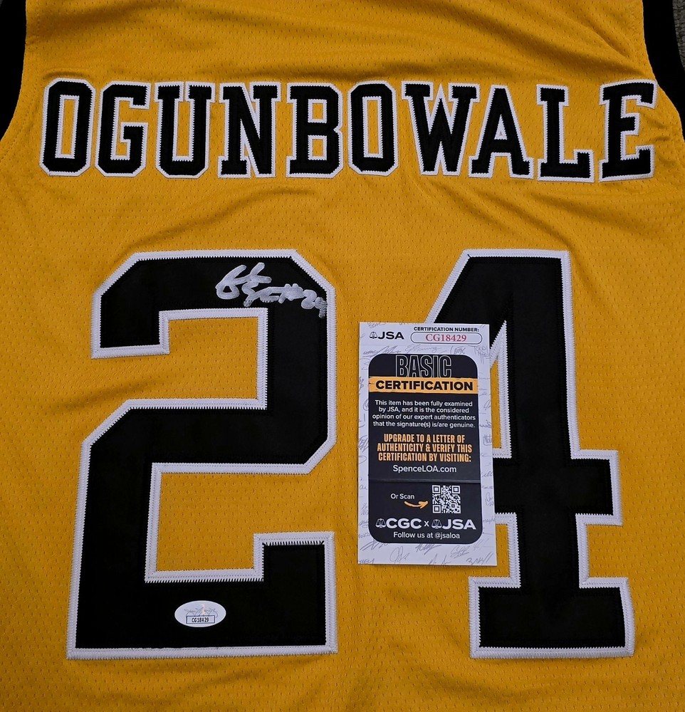 Arike Ogunbowale Signed Custom Notre Dame Jersey Size L 2018 National Champs JSA