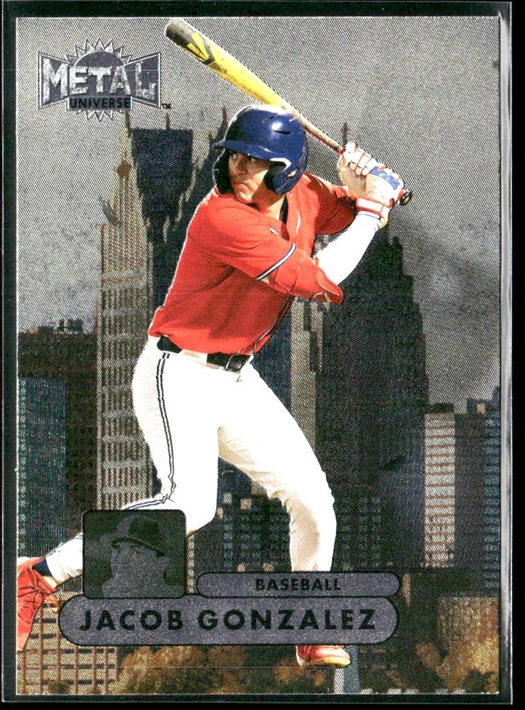 Jacob Gonzalez 2022 SkyBox Retro Metal Universe Champions #RMUC-50 RC 1652
