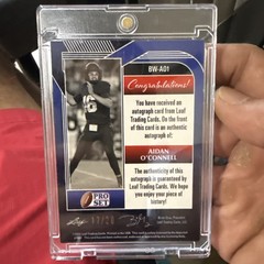 2022 Leaf Pro Set Metal – Aidan O&rsquo;Connell #PA-AO1 Purple Crystals /20 (AU, RC)