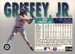 1993 Fleer Fruit of the Loom #25 Ken Griffey Jr.