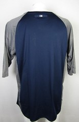 Milwaukee Brewers Big & Tall Men&rsquo;s Navy 3/4 Raglan Sleeve Jersey MLB 3X 5X 6X