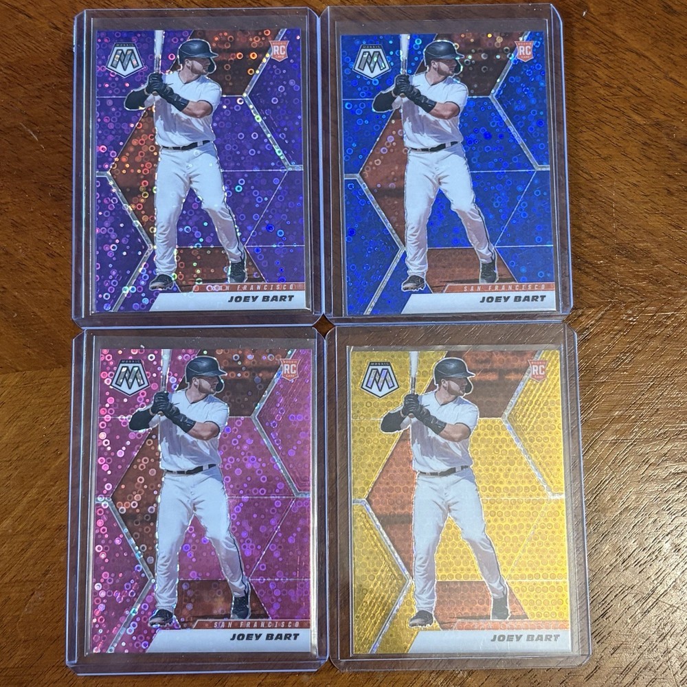 Joey Bart Mosaic RC Partial Rainbow Gold Blue Purple Pink RC /10 /20 /50 /85