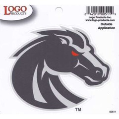 Boise State Broncos Logo Decal – 4.5&Prime; x 3.5&Prime; – Dark Grey