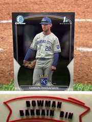 2023 Bowman Draft – Chrome Carson Roccaforte #BDC-140 (RC)