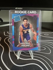2017 Panini Donruss Rated Rookies Press Proof Purple 58/199 Josh Hart #171