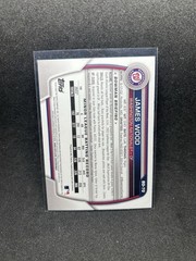 James Wood BD-70 2023 Bowman Draft Washington Nationals Card