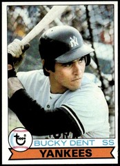1979 Topps #485 Bucky Dent New York Yankees