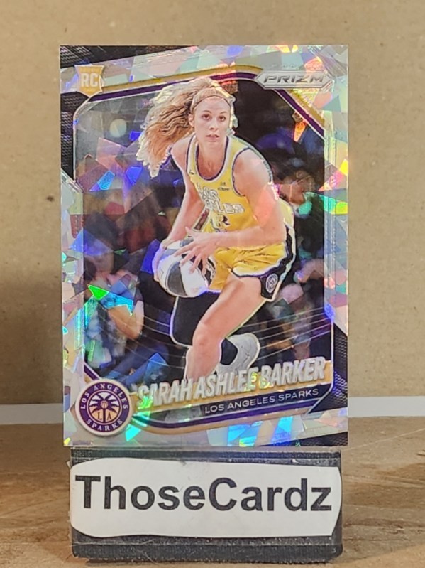 2025 Panini WNBA Cracked Ice Prizms #31 Sarah Ashlee Barker
